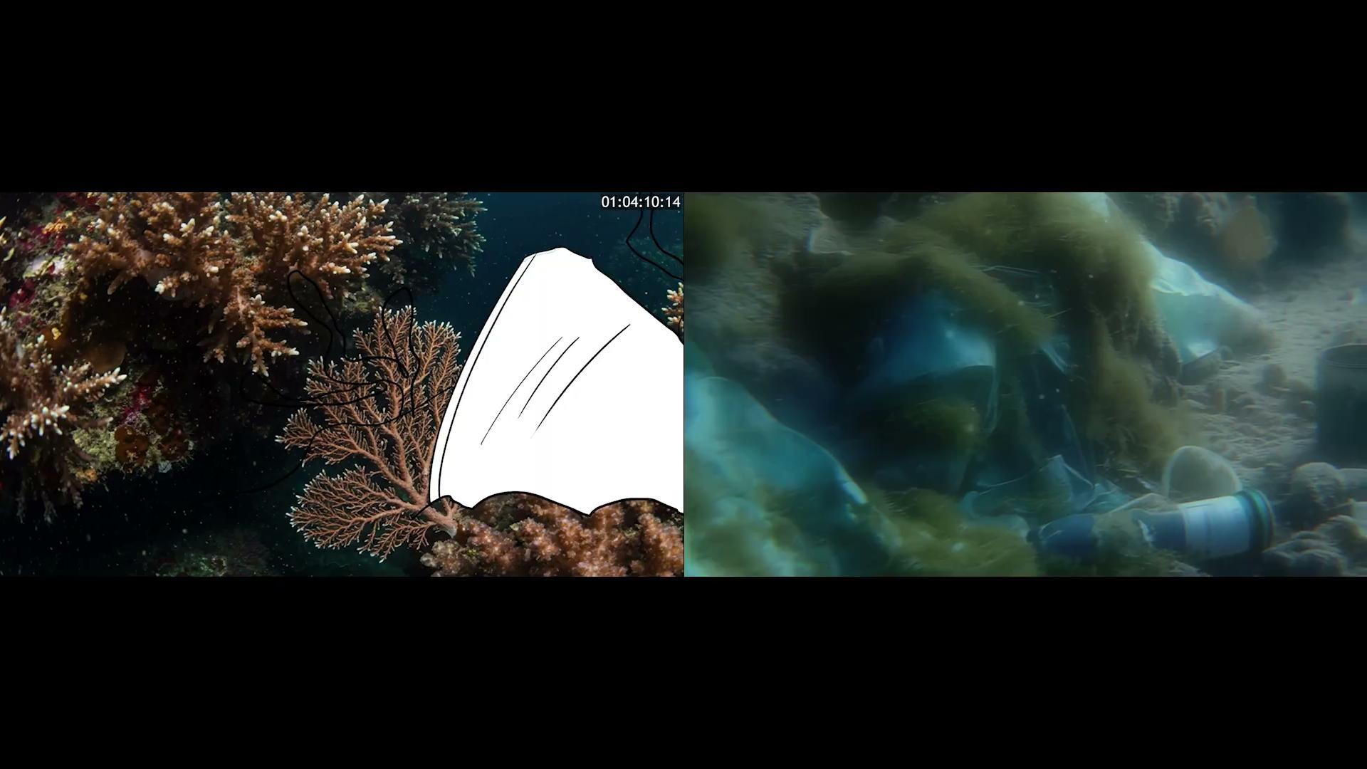 AI Underwater Scene Generation